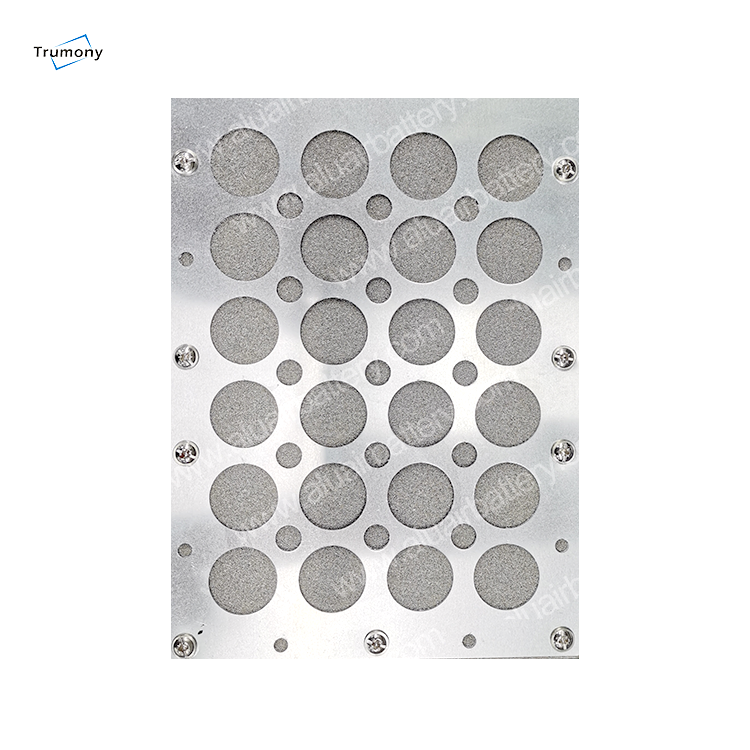 单节铝芯铝空气电池发电部件